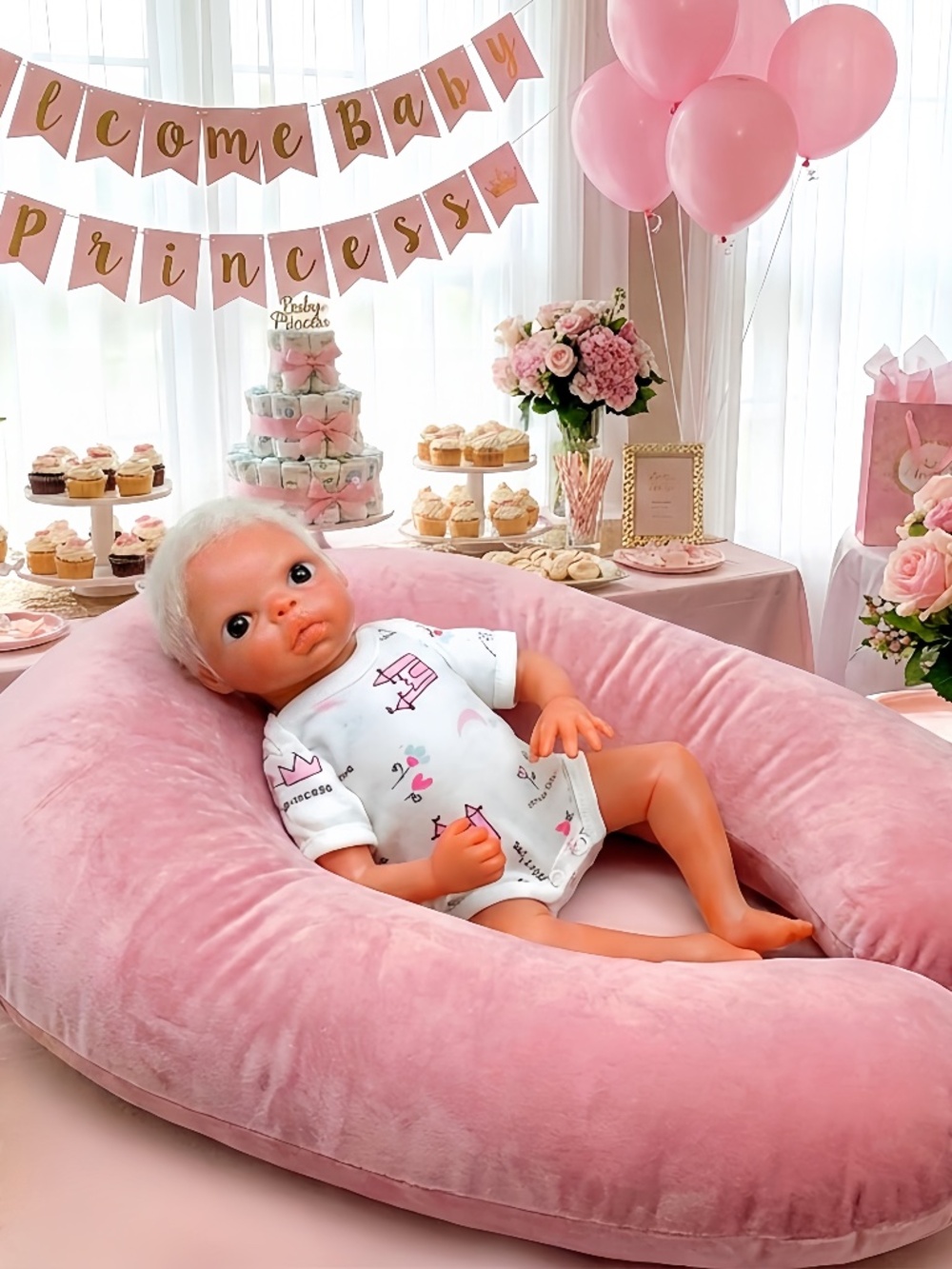 Preemie Polymer Clay Baby Doll (11.50" in.)